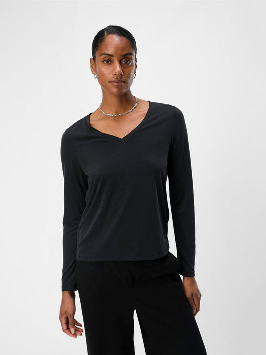 OBJANNIE Top - Black