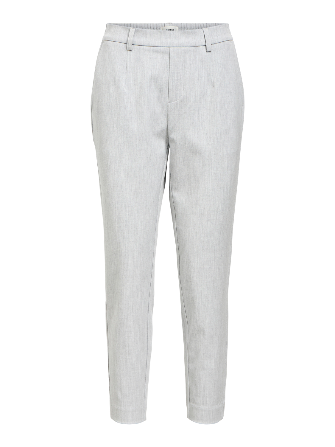 OBJLISA Trousers - Light Grey Melange