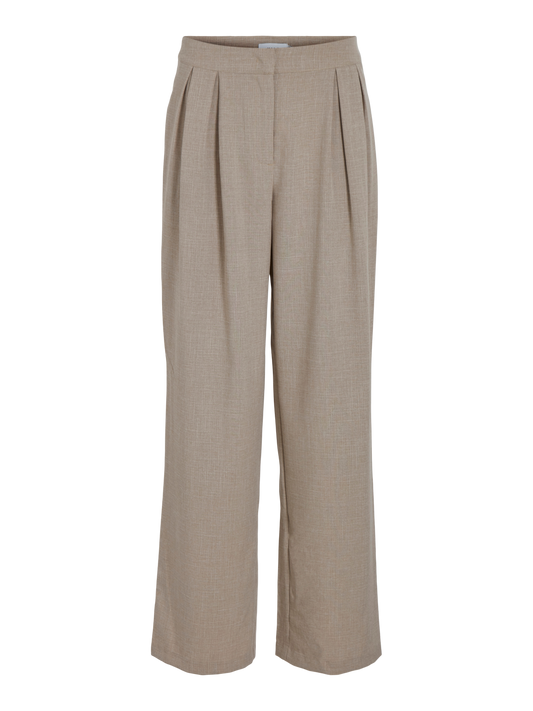 VISELMA Pants - Natural Melange