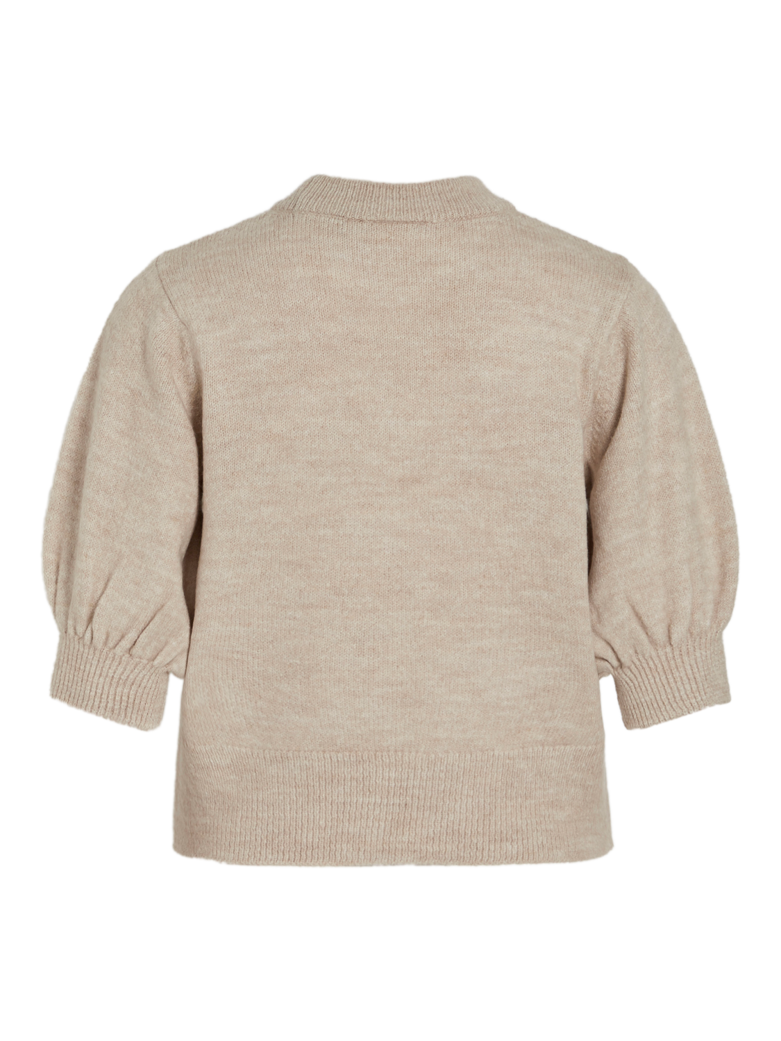 VIBIOLA Knit Top - Natural Melange